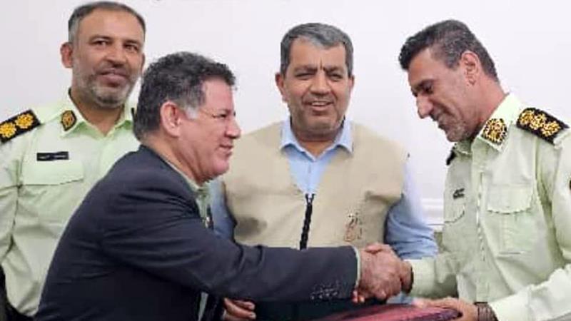 تجلیل از تلاش‌های نیروی انتظامی بوشهر در برقراری نظم و امنیت برنامه‌های بازنشستگان